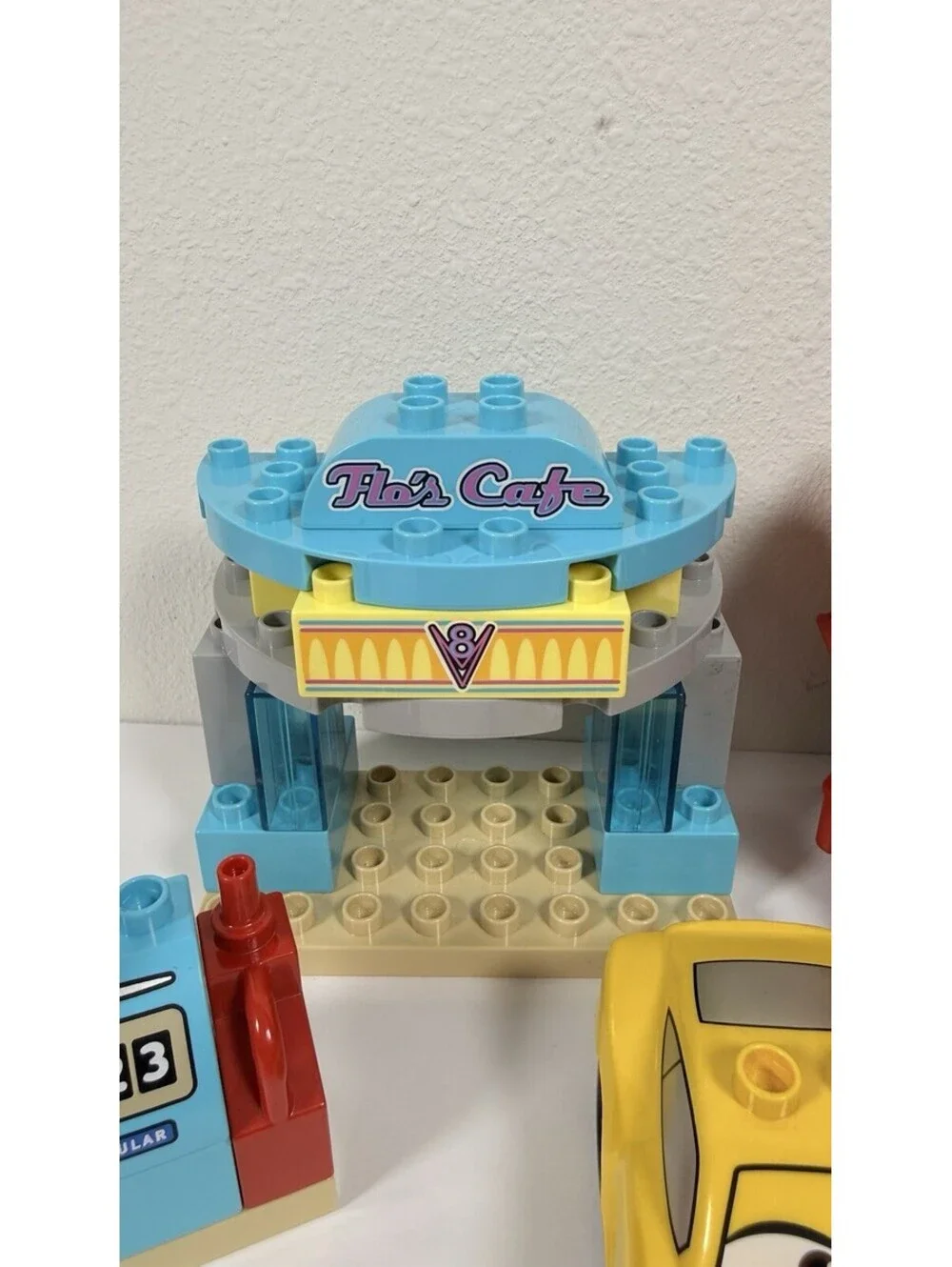 Lego Duplo Disney Cars Flos Cafe 10846 Complete No box/manual McQueen Cruz Mack